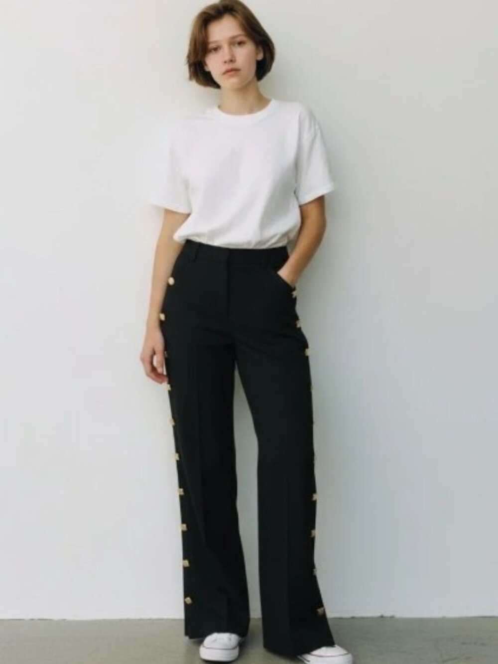 Chico's Size 1.5 Or 12 Knit Pant